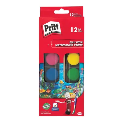 Pritt 12 Renk Sulu Boya Büyük Tablet