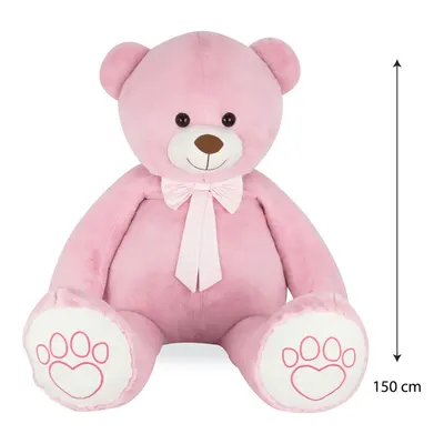 Petrichor Uzun Ayı Peluş Pembe 150 Cm