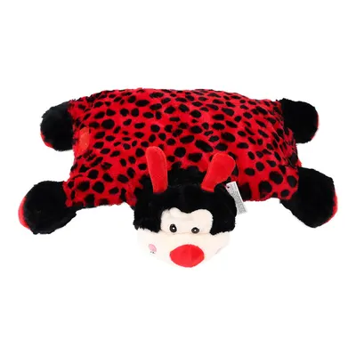 Teddy Mountain Uğur Böceği Figürlü Katlanır Peluş Yastık
