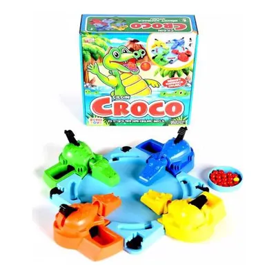 Zeno Toys Çılgın Croco 4lü Misket Kapmaca Oyunu