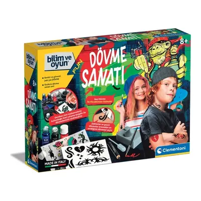 Clementoni Bilim ve Oyun Dövme Sanatı