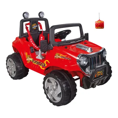 Pilsan Uzaktan Kumandalı Akülü Kırmızı Araba Jeep Ranger 12V