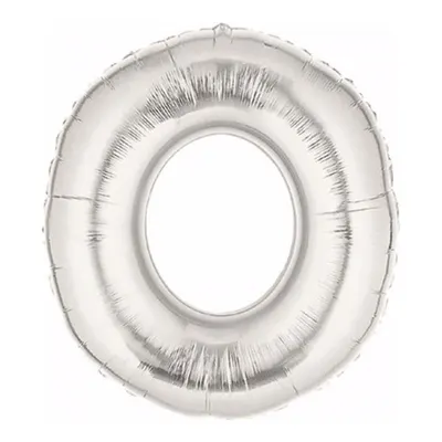 Balonevi 0 Numara Silver Folyo Balon