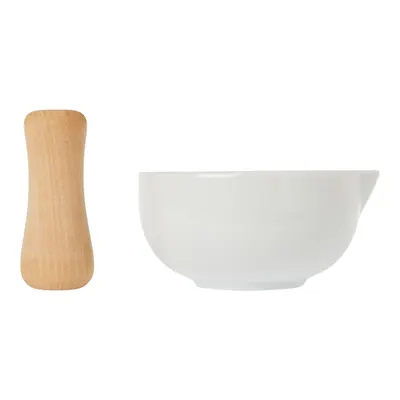Porselen Havan ve Ahşap Tokmak