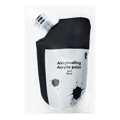 Siyah Akrilik Boya 80 ml