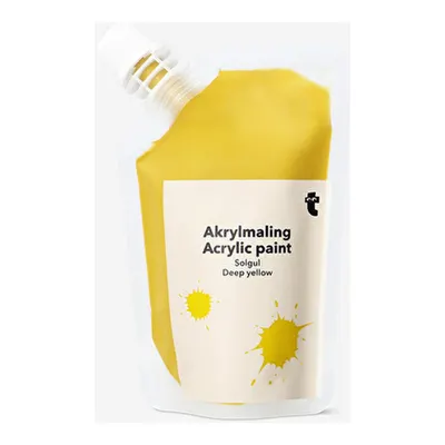 Koyu Sarı Akrilik Boya 80 ml