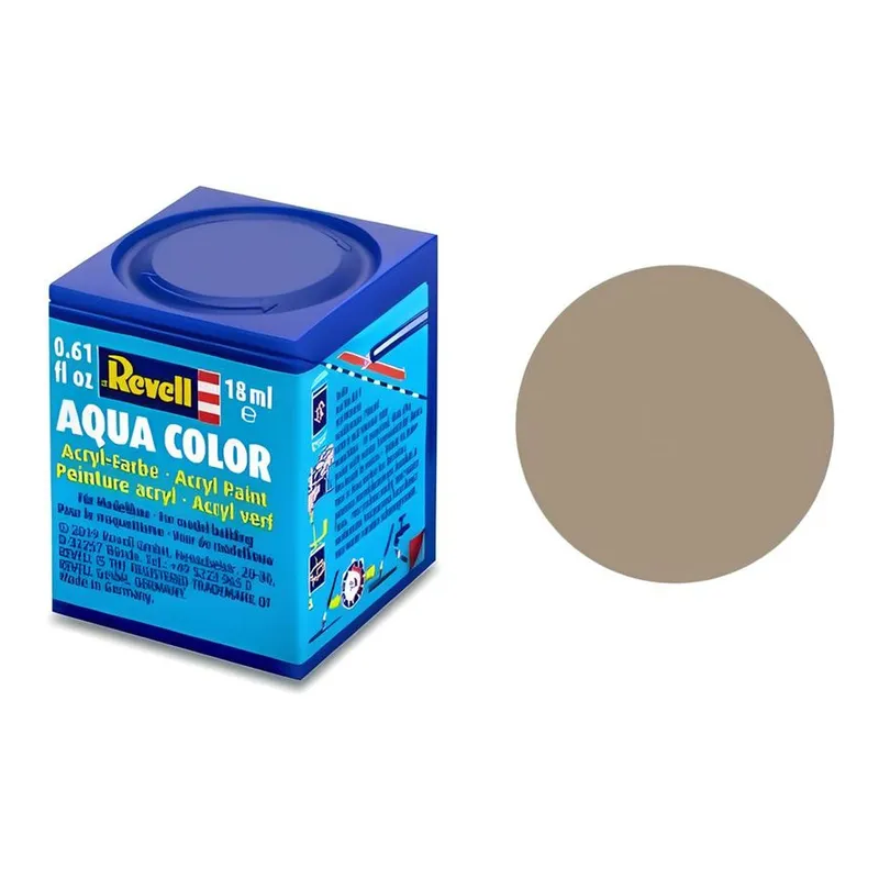 Revell Aqua Color Maket Boyası Beige Matt 36189, görsel 1