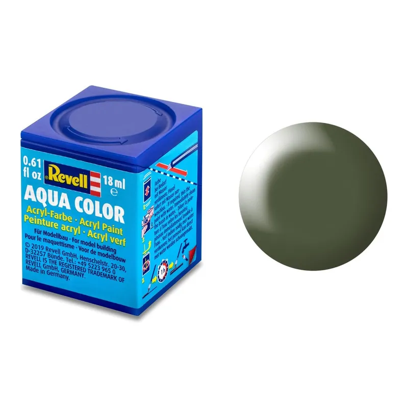 Revell Aqua Color Maket Boyası Olive Green Silk 36361, görsel 1