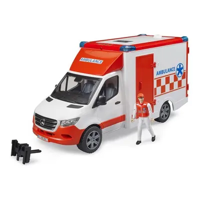 Bruder Mercedes Benz Sprinter Sirenli Ambulans ve Ekibi