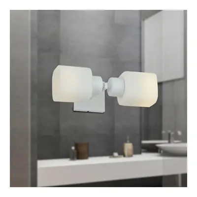 Apliqa Armin 2li Beyaz Duvar Lambası Ayna Üstü-yanı Modern Banyo Aplik