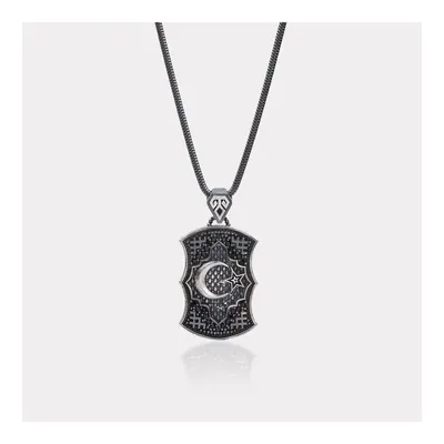 Gümüş Erkek Kolye - 60 cm