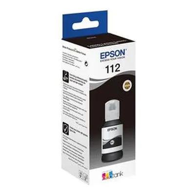 Epson T112 Siyah Mürekkep Şişe (C13T06C14A)