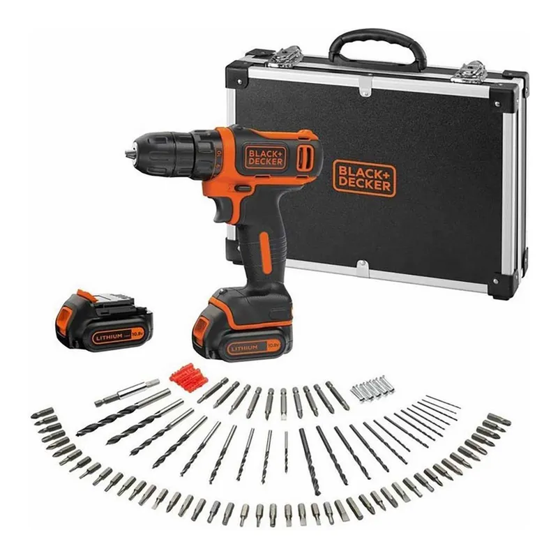 Black&Decker BDCDD12BAFC 10.8V 1.5 Ah Li-ion Darbesiz Şarjlı Vidalama, görsel 1