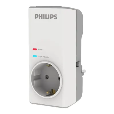PHILIPS CHP7010W Tekli Akım Korumalı Priz Beyaz