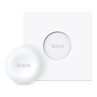 TP-LINK Tapo S200D | Akıllı Işık Düğmesi | Kablo Gerektirmez | Pil Dahil | Gerçek Zamanlı Bildirim | Kolay Kurulum | Tapo Hub Gereklidir