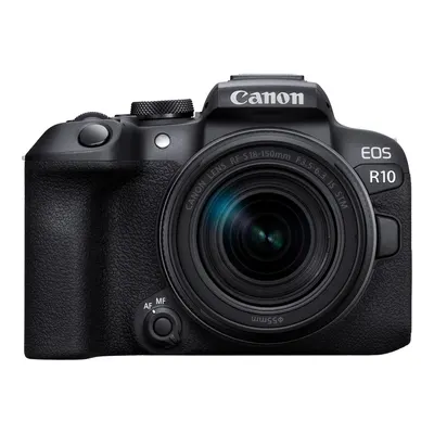 CANON EOS R10 + RF-S 18-150mm f/3.5-6.3 IS STM Kit Fotoğraf Makinesi Siyah