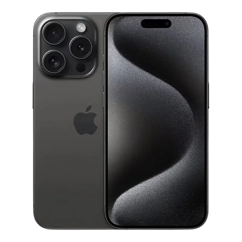APPLE Yenilenmiş G2 iPhone 15 Pro 256 GB Akıllı Telefon Siyah Titanyum, görsel 1