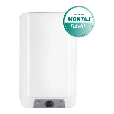 BAYMAK Aqua X-Led Priz 50lt Termosifon Beyaz