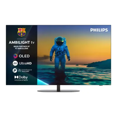 PHILIPS 65OLED810/12 4K UHD OLED 65 inç 164 cm Smart TV Dolby Vision Dolby Atmos Google Ambilight LED TV