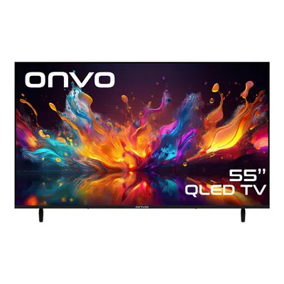 ONVO 55VQ90F3UA 55 inç 140 Ekran Uydu Alıcılı Smart 4K QLED TV