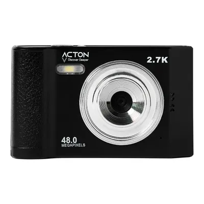ACTON Focus Dijital 48MP 2.7K Ekran 18X Zoom Fotoğraf Makinesi