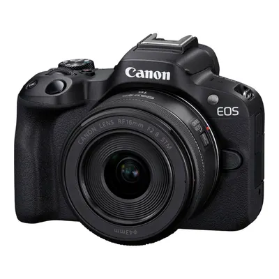 CANON Eos R50 RF S 18-45 IS STM Travel Kit Aynasız APS-C Fotoğraf Makinesi