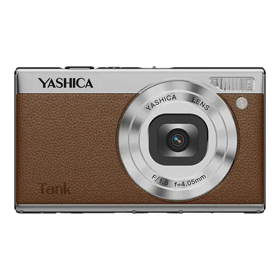 YASHICA City Tank Dijital Fotoğraf Makinesi Kahverengi