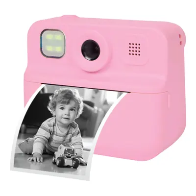BOOD Anında Baskı Çocuk Fotoğraf Makinesi Pembe