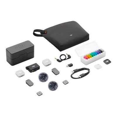 DJI Mic Mini 2 (2 TX + 1 RX + Charging Case) Mikrofon