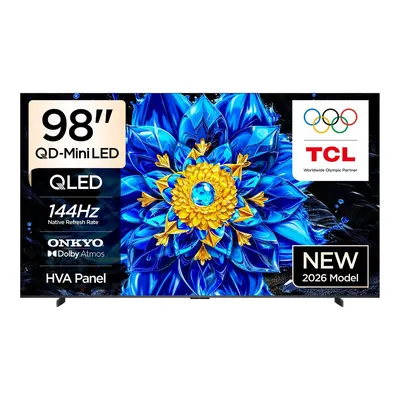 TCL 98P8L 98 inç 248 Ekran Uydu Alıcılı Smart 4K UHD Google QD MiniLED TV