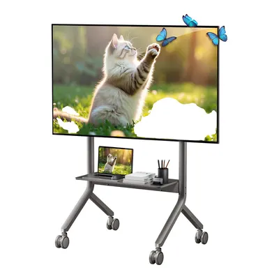 NB ERGONOMIC P150 Motorlu - Kumandalı 75-90" Profesyonel Motorlu TV Standı