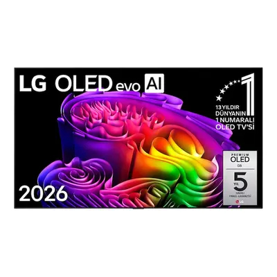 LG OLED77G64LW 77 inç 195 Ekran Galeri Tasarım 4K Smart 144Hz AI Sihirli Kumanda webOS26 OLED evo TV
