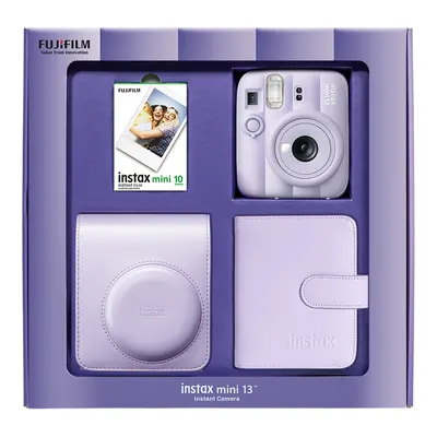 FUJIFILM Instax Mini 13 Bundle Box Anlık Fotoğraf Makinesi Mor
