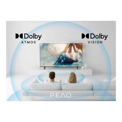 PEAQ 100Q80 100 inç 254 Ekran Google 4K Ultra HD QLED TV