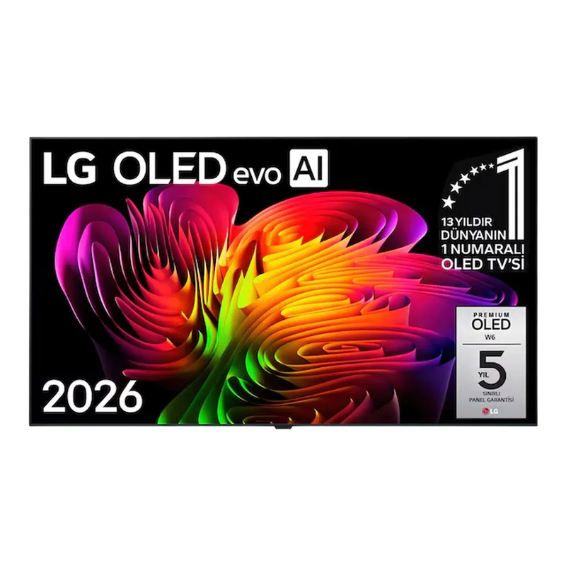LG OLED83W69LA 83 inç 210 Ekran Uydu Alıcılı Smart 4K Wallpaper TV evo AI W6 Kablosuz Bağlantı Özellikli OLED TV 2026, görsel 1