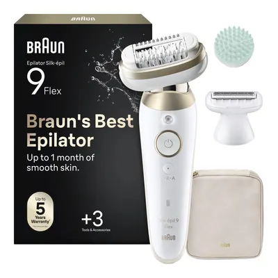BRAUN SE 9071 Silk·épil 9 Flex 3D Epilatör Islak ve Kuru Kalıcı Pürüzsüz Cilt