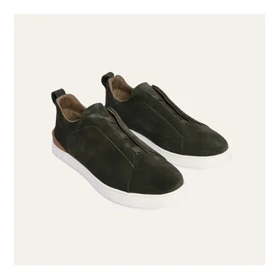 Erkek Haki Süet Sneaker