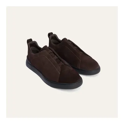 Erkek Kahverengi Süet Sneaker
