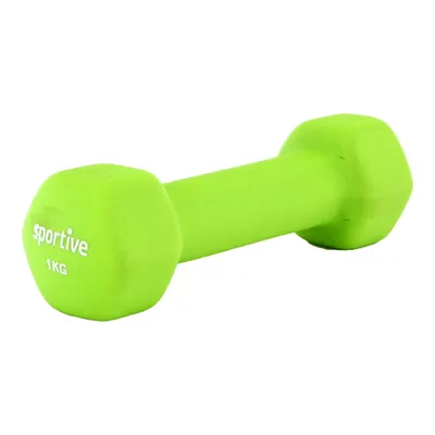 Neoprene Yeşil Antrenman Dambıl - 1 Kg SPT-20402