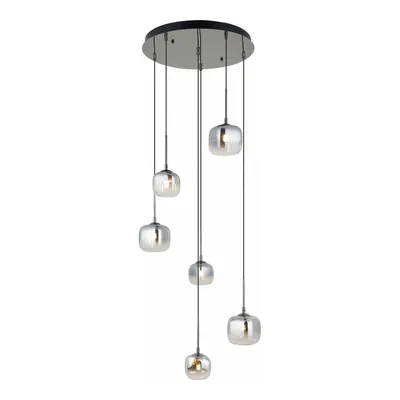 Astra 6'lı Sarkıt Avize 52x52x125 cm