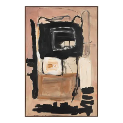 Fusia Çerçeveli Yağlı Boya Tablo 100X150 CM