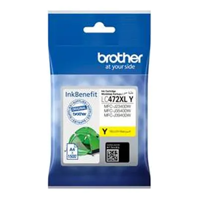 Brother LC472XLY Yüksek Kapasiteli Sarı Mürekkep Kartuşu