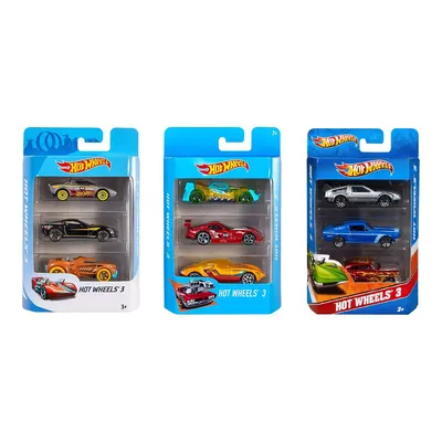 Hot Wheels Üçlü Araba Seti K5904