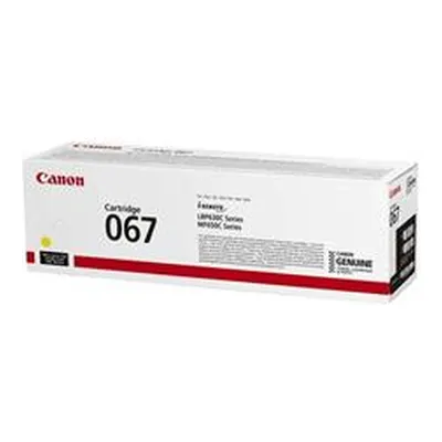 Canon CRG067Y 1250 Sayfa Kapasiteli Sarı Toner