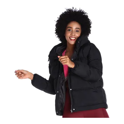 Favola Puffer Over Kadın Siyah Günlük Stil Mont 22KKTL21B02-SYH