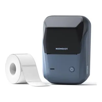 NIIMBOT B1 203 DPI Taşınabilir Kablosuz Etiket Yazıcı (Göl Mavisi)