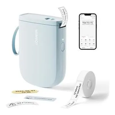 NIIMBOT D11-H 300 DPI Taşınabilir Kablosuz Etiket Yazıcı (Mavi)