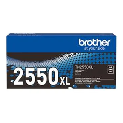 Brother TN2550XL 3000 Sayfa Yüksek Kapasiteli Siyah Toner