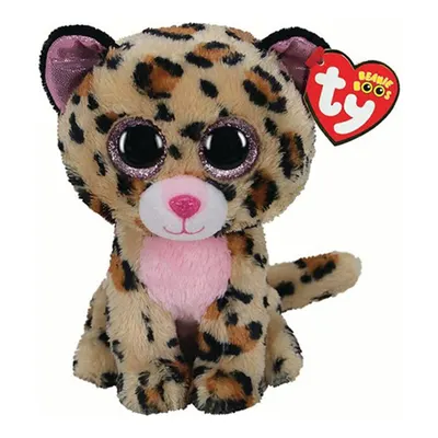 Ty Beanie Boos Livvie Pembe Leopar 15 cm