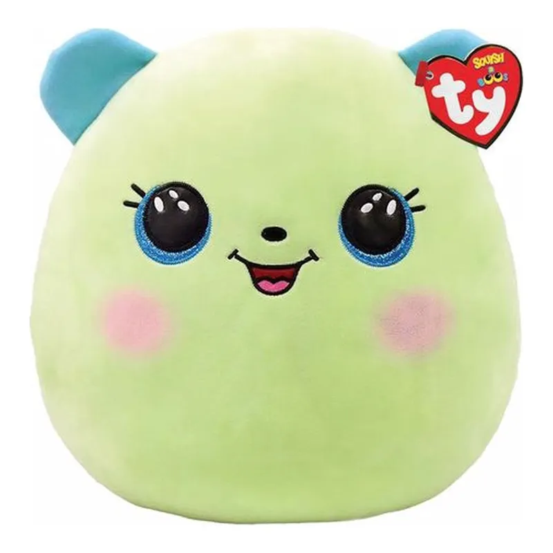 TY Clover Yeşil Ayı Squishy 25 Cm, görsel 1